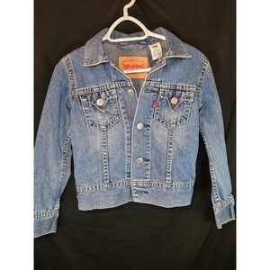 Levi Strauss Co Vintage Type 1 Iconic Denim Jacket Blue Cotton  Women's‎ L